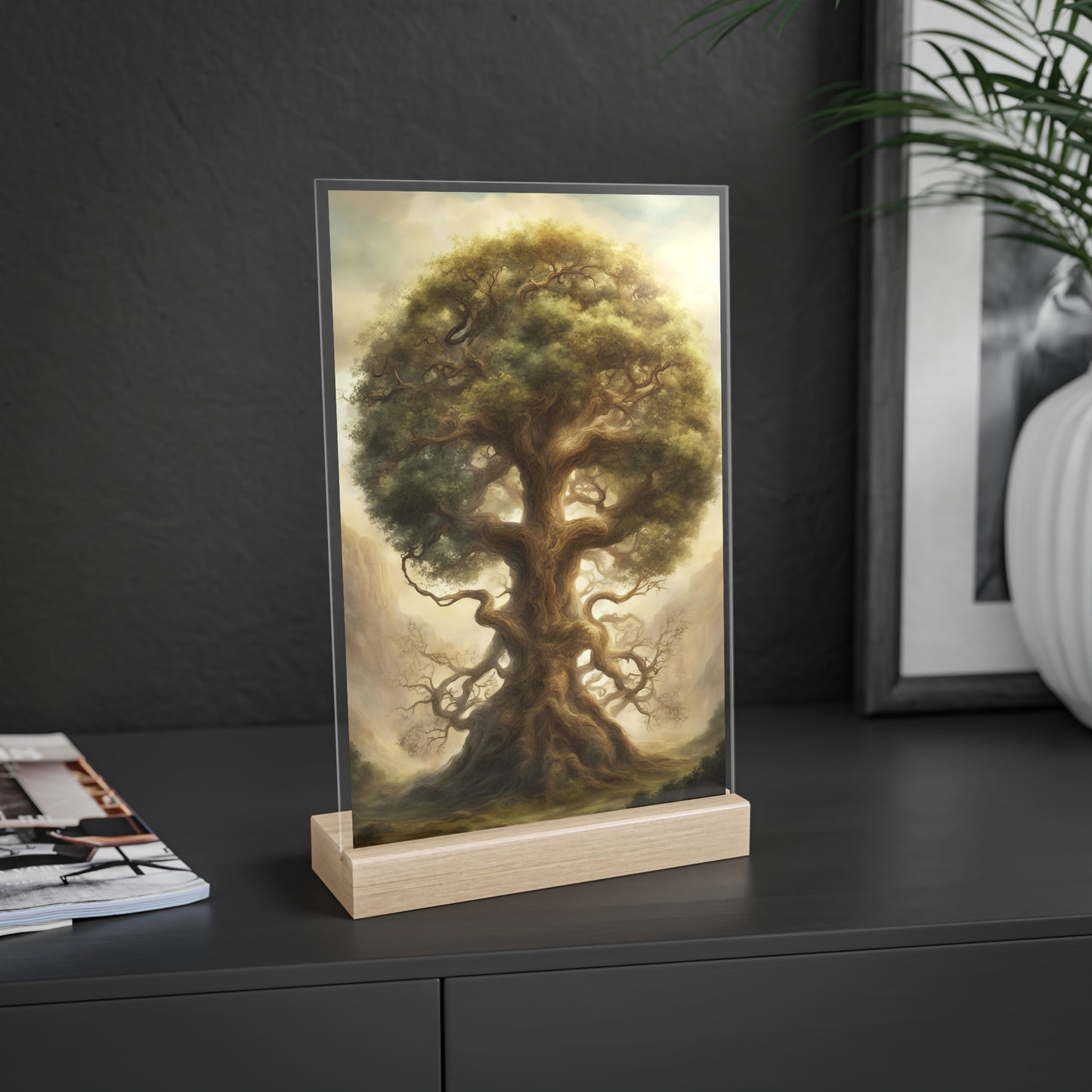 Acrylbild spiritueller Lebensbaum 4
