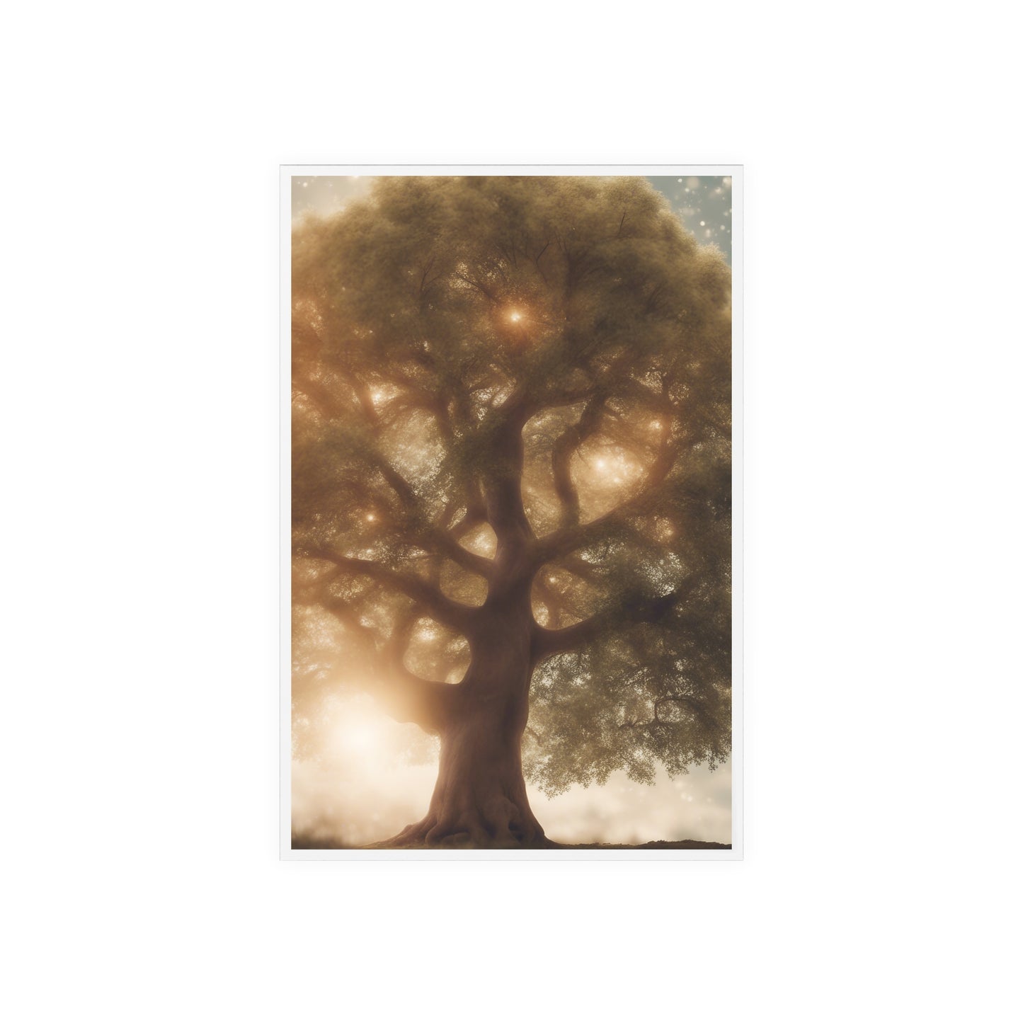 Acrylbild spiritueller Lebensbaum 8