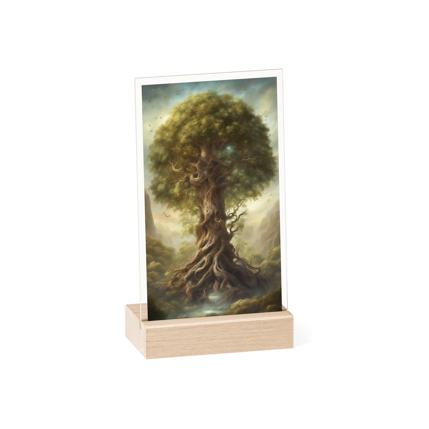 Acrylbild spiritueller Lebensbaum 10