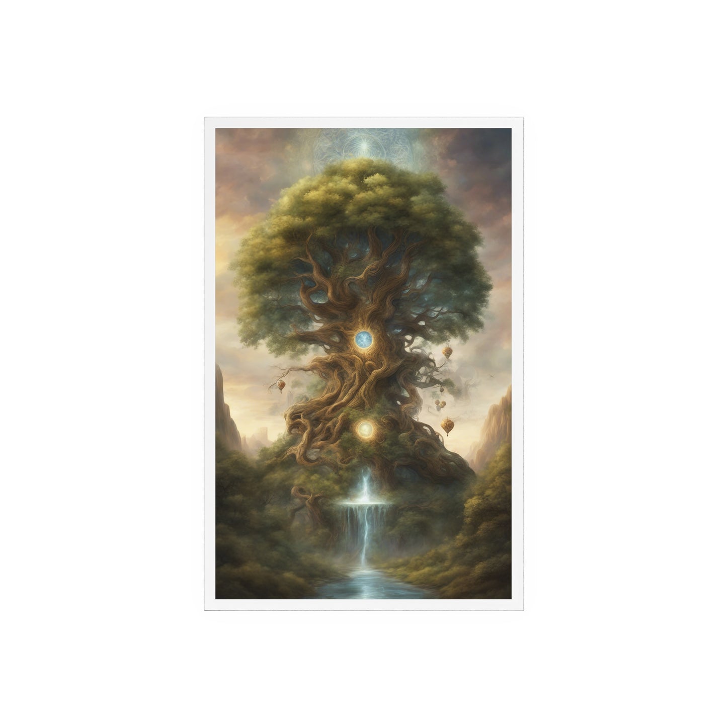 Acrylbild spiritueller Lebensbaum 5